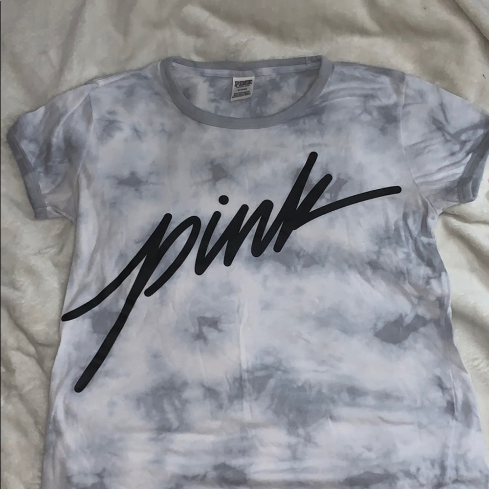 Pink marble / tie dye  short sleeve